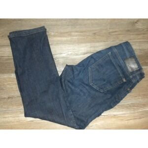 Mavi Jeans 34x32 Blue Denim Zach Straight Leg Dark Wash Stretch Look At Last Pic